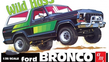 Ford Bronco 4x4 Wild Hoss 1/25 - AMT