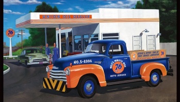 1950 Chevy 3100 Pickup Union 76 1/25 - AMT