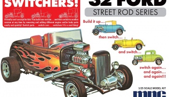 The Switchers 1932 Ford Street Rod Series 1/25 - MPC