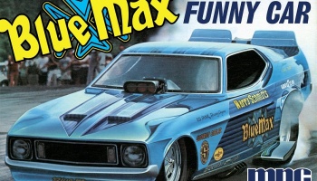 Blue Max Long-Nosed Mustang Funny Car 1/25 - MPC