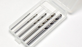 Basic Drill Set 1, 1.5, 2, 2.5, 3mm - Tamiya