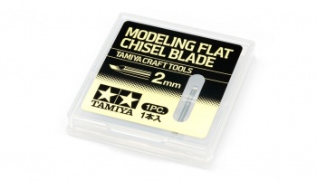 Modeling Flat Chisel Blade 2mm - Tamiya