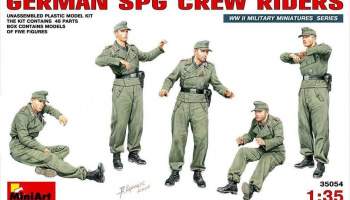 1/35 German SPG Crew Riders