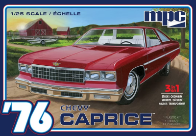 '76 Chevy Caprice w/ Trailer 2T 1/25 - MPC