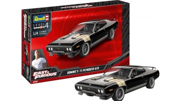 SLEVA - DISCOUNT - Fast & Furious - Dominics 1971 Plymouth GTX (1:24) Plastic ModelKit auto 07692 - Revell
