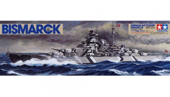 German Battleship Bismarck 1/350 - Tamiya