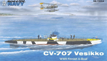 1/72 CV 707 Vesikko ‘Finnish WWII Submarine’