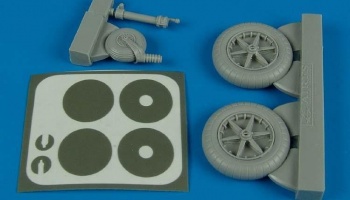 1/32 Bf 109F wheels & paint masks