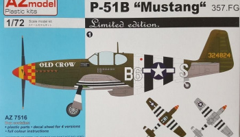1/72 P-51B Mustang 357.FG Aces