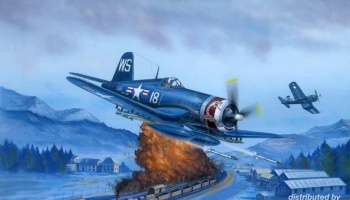 F4U-4 Corsair Late version in 1:48 - Hobby Boss