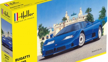 SLEVA 138,-Kč 25%DISCOUNT- Bugatti EB 110 1/24 - Heller