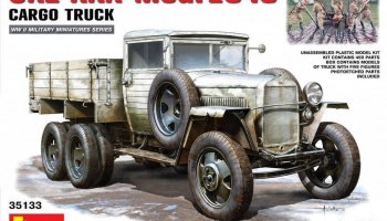 1/35 GAZ-AAA. Mod. 1943. Cargo Truck