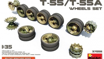 T-55/T-55A Wheels Set 1/35– MiniArt