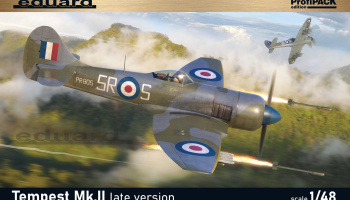 Tempest Mk. II pozdní verze 1/48 - Eduard
