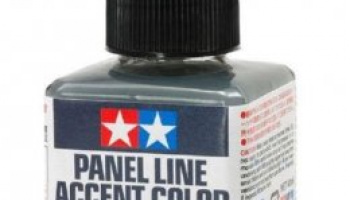 Panel Line Accent Color Dark Gray 40ml - Tamiya