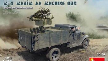 1/35 Soviet 1,5 t Truck w/ M-4 Maxim AA Machine Gun