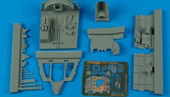 1/48 J2M3 Raiden cockpit set