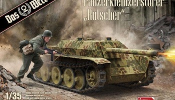 SLEVA  20%  DISCOUNT - Panzerkleinzerstörer Rutscher 1/35 - Das Werk