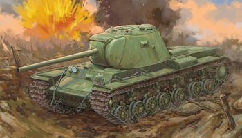 Russian KV-3 Heavy Tank 1:35 - Trumpeter