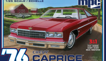 '76 Chevy Caprice w/ Trailer 2T 1/25 - MPC
