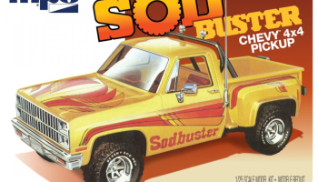 1981 CHEVY STEPSIDE PICKUP SOD BUSTER 1/25 - MPC