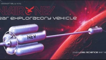 The Lost Science series Convair NEV Nuclear Exploratory Vehicle - Moebius Models