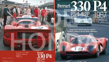 SLEVA 135,-Kč, 15% Discount - Sportscar Spectacles by HIRO No.02 : Ferrari 330P4 P3/4-412P 1967 PART-2