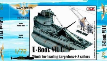 1/72 U-Boot VII Winch for loading torpedoes for RE