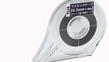 Maskin tape 0.2mm x 8m - Hasegawa