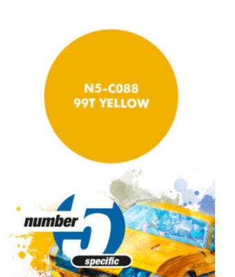 99T Yellow  Paint for Airbrush 30 ml - Number 5