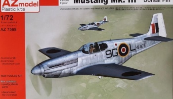 1/72 N.A. Mustang Mk.III Dorsal fin