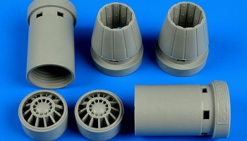 1/48 F/A-18E/F Super Hornet exhaust nozzles - open