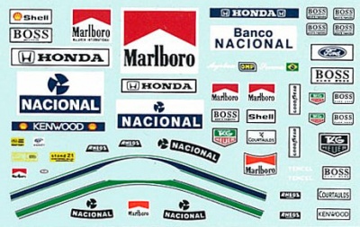 A. Senna (McLaren) 1/20 - MSM Creation