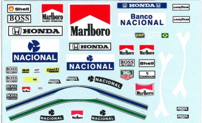 A. Senna (McLaren 1988/1991) 1/12 - MSM Creation