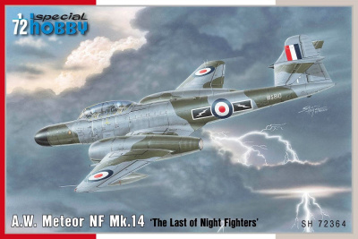 A.W. Meteor NF Mk.14 ‘The Last of Night Fighters’ 1/72– Special Hobby