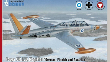 1/72 Fouga CM.170 Magister German, Finnish and Aus