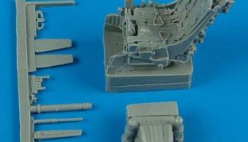 1/48 Su-25 ejection seat with safety belts