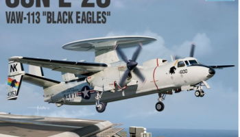 USN E-2C VAW-113 "Black Eagles" 1/144 - Academy