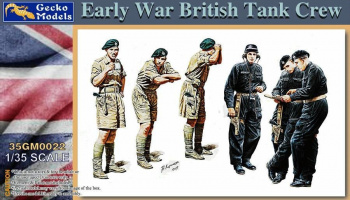 1/35 EARLY WAR BRITISH TANK CREW