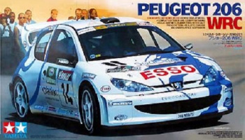 Peugeot 206 WRC - Tamiya
