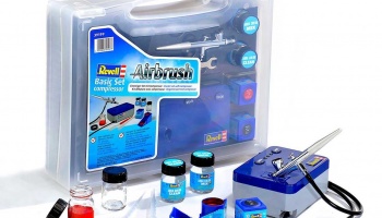 Airbrush Komplet Set - základní řada s kompresorem - Revell