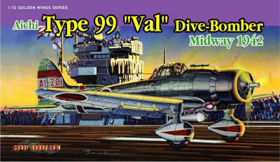 Aichi Type 99 "Val" Dive-Bomber, Midway 1942 1/72 - Dragon