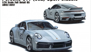 Porsche 911 (992) Sport  Classic 1/24 - Alpha Model
