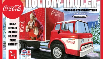 Holiday Hauler Ford C-600 City Delivery Truck 1/25 - AMT