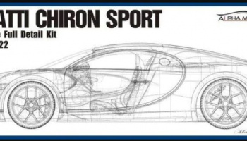 Bugatti Chiron Sports - Alpha Model