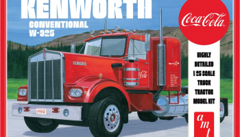 Kenworth Conventional W-925 Coca-Cola 1/25 - AMT