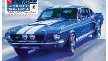 1967 Shelby GT350 USPS "Auto Art Stamp Series" Collectible Tin 1/25 - AMT