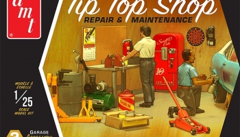 Tip Top Shop Repair & Maintenance Garage Accessory Set #2 - AMT