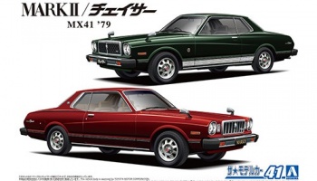 SLEVA 190,-Kč 25% DISCOUNT - TOYOTA MX41 MARK2/CHASER '79 1/24 - Aoshima