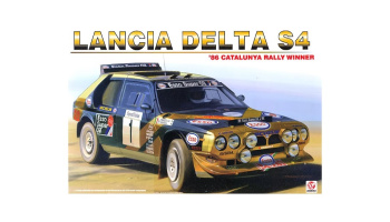 Lancia Delta S4 Catalunya Rally 1986 š1:24 -  NUNU-BEEMAX